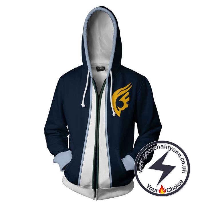 Fairy Tail Hoodies - Fairy Tail Jellal Fernandes Zip Up Hoodie Jacket